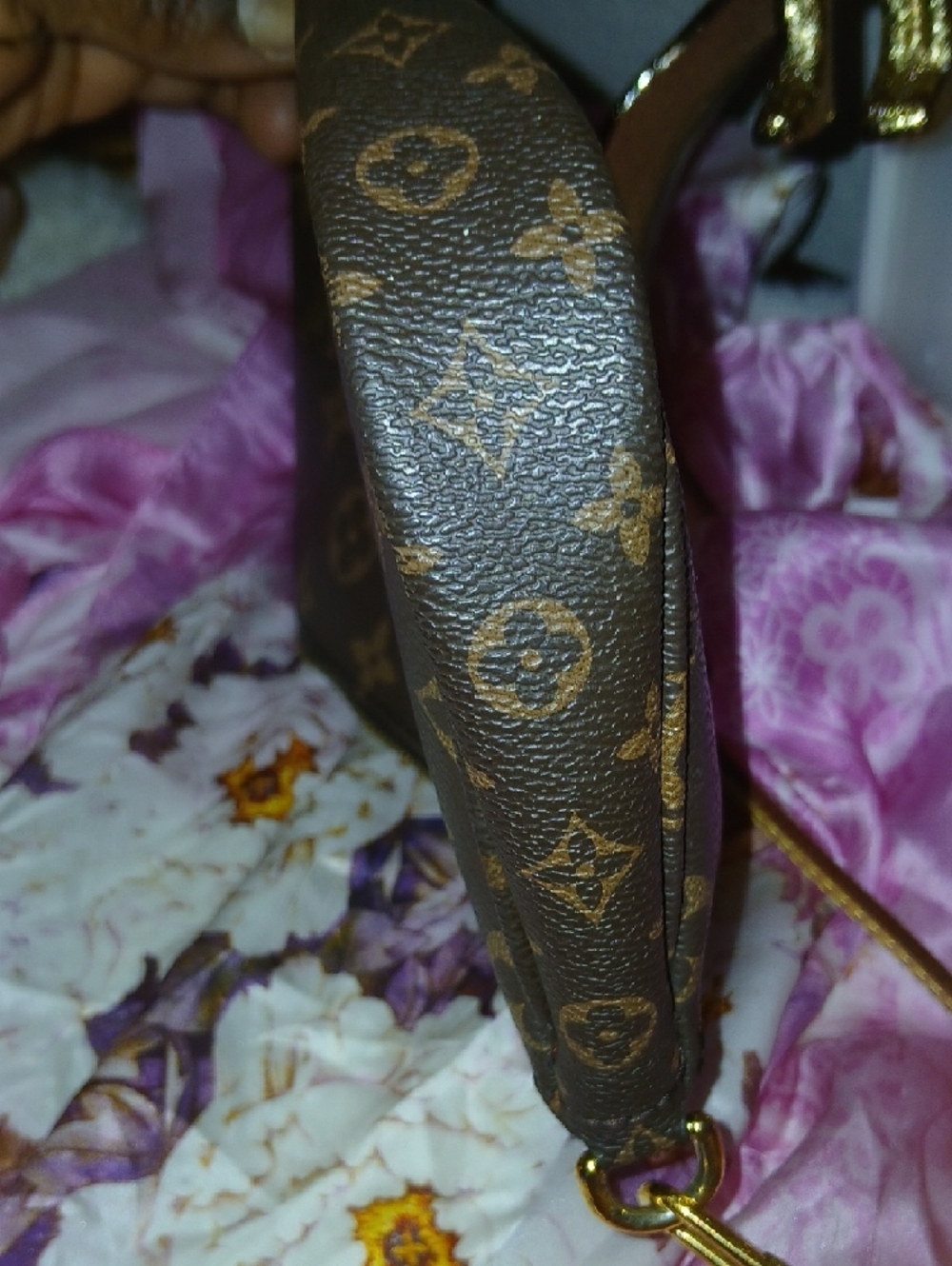 Louis Vuitton Monogram Canvas Crossbody Bag in Brown and Tan - Picture 15 of 16